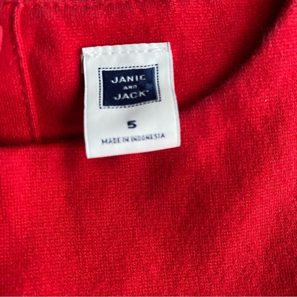 Janie and Jack Ruffles Ponte Dress - Picture 7 of 7